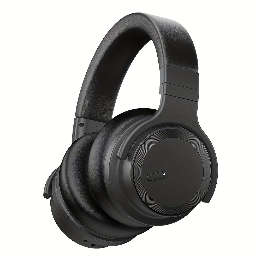 Active Noise Cancelling Headphones Wireless Headphones with Rich Bass, Clear Calls, 30 Hours Playtime, Comfort Fit, Black - Image 3