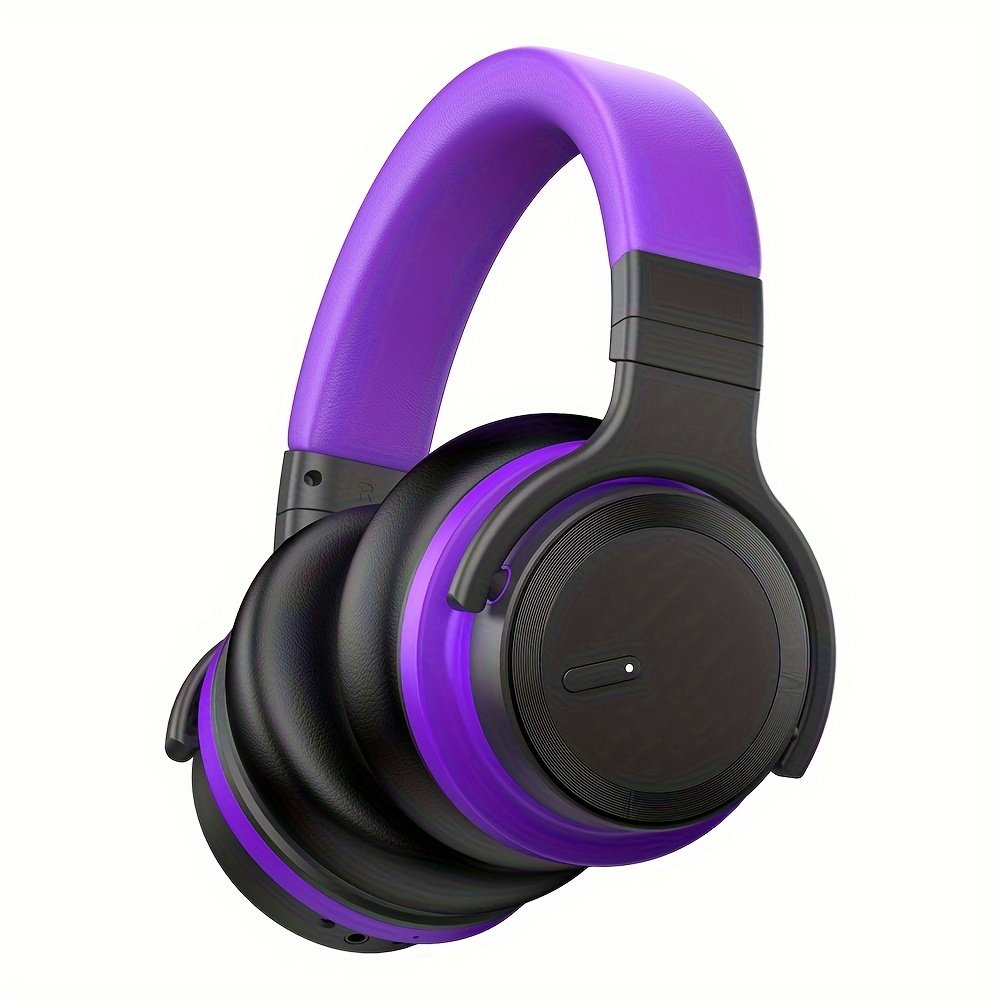 Active Noise Cancelling Headphones Wireless Headphones with Rich Bass, Clear Calls, 30 Hours Playtime, Comfort Fit, Black - Image 5