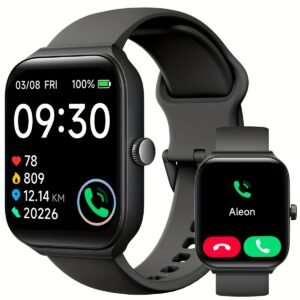 [Smart Watch] TOOBUR Smart Watch | 1.95" Fitness Tracker With Answer/Make Calls, Wireless/Sleep Tracker/100 Sport Modes/Notifications/Step Calorie Counter/Activity Tracker/Find My Phone - For Women/Men, Compatible Android IPhone