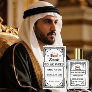 Parfum pour homme Vanille et Bois de Santal, Senteur Boisée riche, Fragrance longue durée, Convient à diverses occasions.