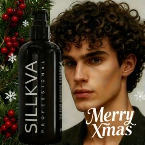 Crème Définissante Universelle pour Boucles Homme - Léger et Rafraîchissant, Sans Résidu (2A-4C) | Tenue Hydratante 24H, Finition Mate + Contrôle des Frisottis