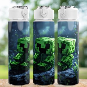 Bouteille d'eau en plastique de 750 ml | Anti-fuite, facile à nettoyer, légère, idéale pour pique-nique, voyage et usage domestique, sûre pour boire, cadeau parfait pour Noël, le Nouvel An, Thanksgiving