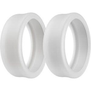 Cet ensemble de 2 coques ultra-minces en silicone est conçu pour les anneaux Samsung Galaxy et est compatible avec les kits de tailles Oura Ring, Ringconn et Ultrahuman Ring AIR. La taille S convient aux anneaux 5/6/7/8/9/10 en transparent/clair.