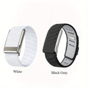 2 pièces Bracelet Réglable en Silicone Liquide/Nylon pour Whoop 5.0, Style Mixte - Polyvalent Fitness/Natation/Extérieur/Décontracté, Accessoire Sport & Loisir Unisexe